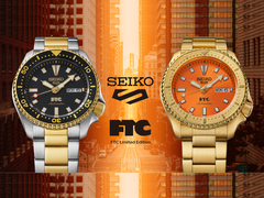El Seiko HDB011J8 (a la izquierda), junto al HDB012J8 (a la derecha). Ambos se han fabricado en series muy limitadas.