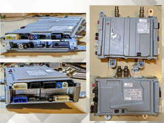 El ordenador AI4 de Tesla frente al HW3 (abajo).