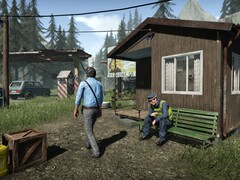 Una imagen que muestra personajes de Contraband Police, ahora con un 62% de descuento en Steam.