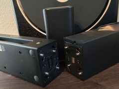 La barra de sonido consta de tres secciones individuales que no pueden utilizarse por separado