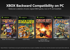 La compatibilidad con versiones anteriores de Xbox para PC permite que los juegos clásicos de la consola Xbox se ejecuten oficialmente en Windows.