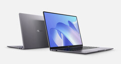 El MateBook 14 2021 de Huawei es la viva imagen de su predecesor. (Fuente de la imagen: Huawei)