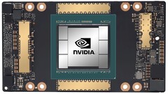 La Nvidia Hopper GH100 podría ser mucho más grande que la GA100, que actualmente es la mayor matriz de 7 nm. (En la imagen: GPU Nvidia Ampere GA100)