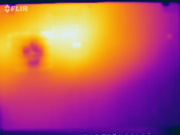 Prueba de tensión de las temperaturas de la superficie (abajo)