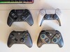 Victrix Pro BFG Reloaded (arriba a la izquierda), DualSense (arriba a la derecha), mando inalámbrico Xbox (abajo a la izquierda), Turtle Beach Stealth Pivot (abajo a la derecha)