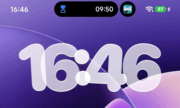 HyperIsland mostrando dos acciones simultáneas en directo: un temporizador y un reproductor de música. (Fuente de la imagen: u/Square-Opportunity48 vía Reddit)