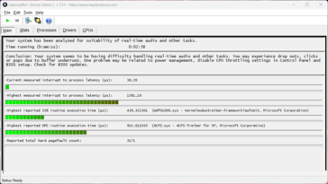 LatencyMon - Visión general