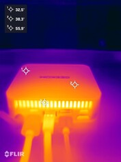 Prueba de resistencia del Geekom A8 (atrás)