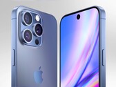 El Apple iPhone 16 Pro supuestamente oculta los sensores para Face ID bajo el panel OLED. (Imagen: AppleTrack / ConceptCentral)
