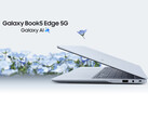 Samsung vende el Galaxy Book5 Edge 5G en una única opción de color Azul Zafiro. (Fuente de la imagen: Samsung)