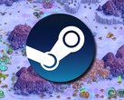 Una imagen que muestra el logotipo de Steam y el juego Iron Marines, actualmente en oferta.