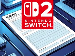 El logotipo de Switch 2 se muestra sobre la maqueta de la encuesta de Nintendo (Fuente de la imagen: Nintendo of America con ediciones)