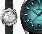 El Omega Seamaster Aqua Terra 150M viene con construcción antimagnética, fondo transparente, corona atornillada y complicación de fecha. (Fuente de la imagen: Omega)