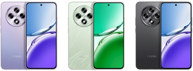Oppo ofrece el A3 en tres combinaciones de colores. (Fuente de la imagen: Oppo)