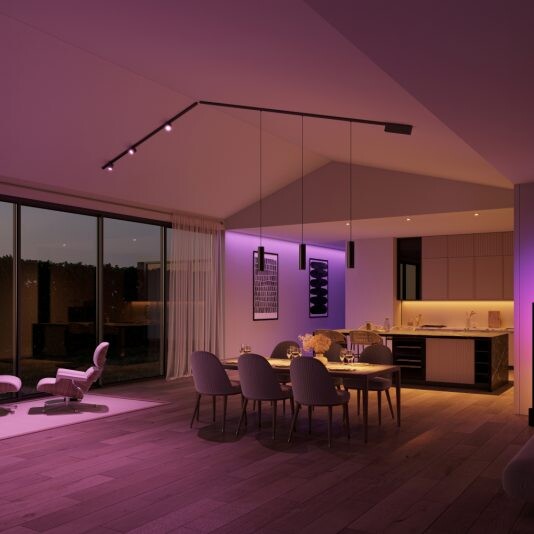 Las luces de riel Philips Hue Perifo. (Fuente de la imagen: Philips Hue)