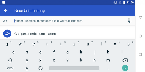 Uso de Google Gboard en modo horizontal