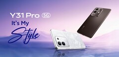 El Vivo Y31 Pro incorpora un procesador MediaTek Dimensity 7300 (Fuente de la imagen: Vivo)