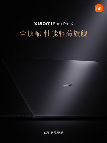 Diseño del Mi Book Pro X. (Fuente de la imagen: Xiaomi)