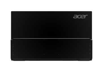 Vista trasera del monitor. (Fuente de la imagen: Acer)