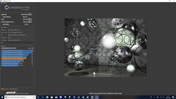 Cinebench R15 en funcionamiento con batería