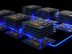 Imagen artística del sistema de fundición de Intel diseñado para la IA. (Fuente de la imagen: Intel)