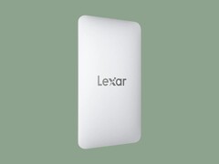 El SSD Lexar Muse tiene un grosor de tan solo 0,15 pulgadas en su punto más delgado. 