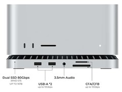 La nueva base TB5 está hecha para el Apple Studio (Fuente de la imagen: RayCue)