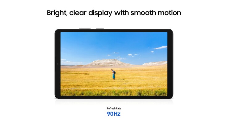 Pantalla del Tab A11. (Fuente de la imagen: Samsung)