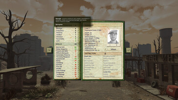 Una imagen en la que aparece un personaje de «Atom RPG: juego indie postapocalíptico».