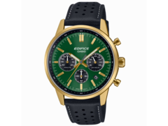 El Casio Edifice EFR-575CL-3A viene con tres subesferas. (Fuente de la imagen: Casio)