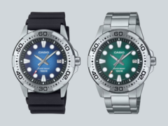Casio ha revelado los relojes Marine Sports MTD-140. (Fuente de la imagen: Casio, editado)