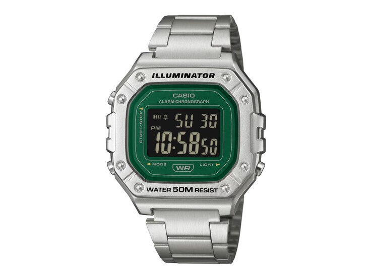 El reloj Casio W218HD-3AV