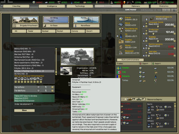 En la imagen: una captura de pantalla del juego «Darkest Hour: A Hearts of Iron Game».
