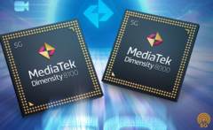 MediaTek ha lanzado dos nuevos SoC para móviles: el Dimensity 8100 y el Dimensity 8000 (imagen vía MediaTek)