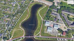 Prueba del GPS: circunnavegación del lago
