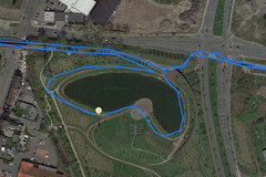 Prueba de GPS: Chuwi Hi9 Plus – Ciclismo alrededor de un lago
