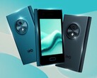 El HMD Touch 4G está disponible en cian y azul oscuro. (Fuente de la imagen: HMD)