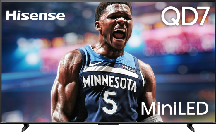 El mini televisor LED QD7QF de Hisense (Fuente de la imagen: Hisense)