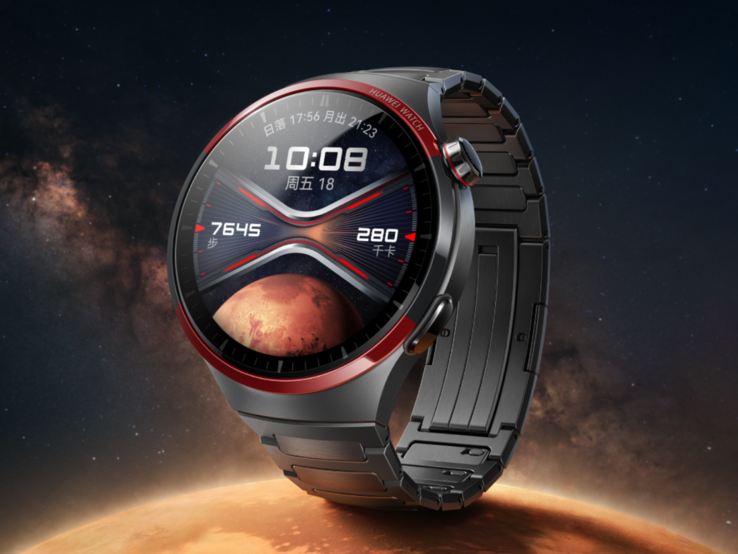 El Huawei Watch 4 Pro edición Space Exploration lanzado recientemente en China. (Fuente de la imagen: Huawei)
