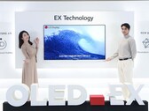 LG muestra su nueva tecnología OLED EX. (Fuente: LG)