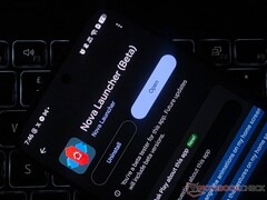 Lanzador Nova instalado en el TECNO Spark 40 Pro+ (Fuente de la imagen: Antony Muchiri)