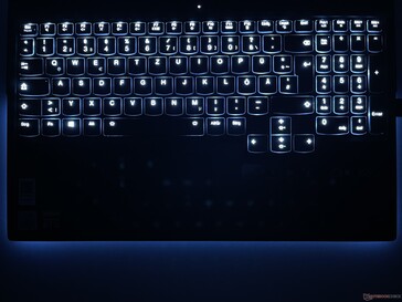 Legión 7 - iluminación del teclado
