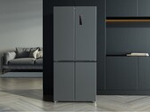 La nevera Xiaomi Mijia Cross Four-Door 496 L se puede controlar de forma remota a través de la app Mijia, o de los comandos de voz de Xiao AI. (Fuente de la imagen: Xiaomi)