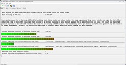 Latencia máxima tras diez segundos de Prime95
