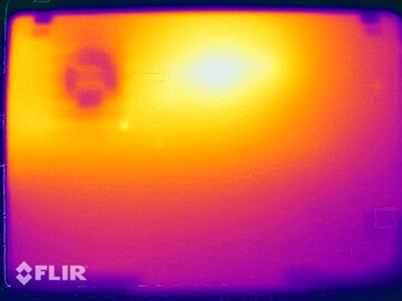 Prueba de esfuerzo de temperaturas superficiales (abajo)