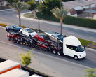 Las estaciones de carga del Semi pueden ser utilizadas por otros vehículos Tesla. (Fuente de la imagen: Tesla)