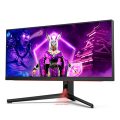 El AOC AGON PRO AG344UXM tiene un precio elevado, incluso para los monitores para juegos. (Fuente de la imagen: AOC)