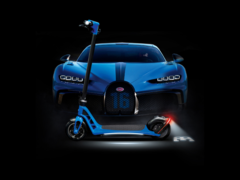 El e-scooter de Bugatti ya está a la venta. (Fuente de la imagen: Bugatti)