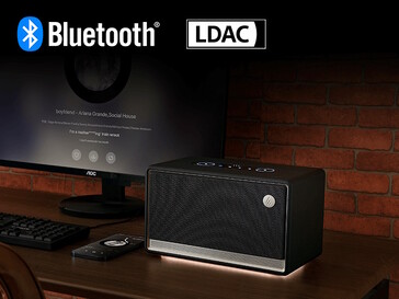 El ES300 es compatible con los códecs de transmisión de música de alta resolución LDAC y ALAC, y Apple AirPlay a través de redes Wi-Fi. (Fuente de la imagen: Edifier)