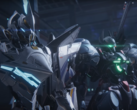 Captura de pantalla de Mecha Break mostrando mechs listos para la batalla
